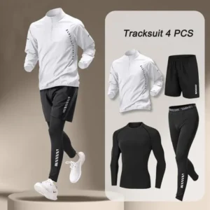 2025 summer Men's Quick Dry Jacket Suit