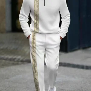 2-piece set, European and American men's fashion set