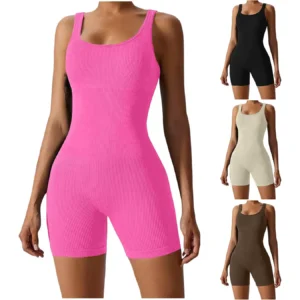Fitness Stretch Bodysuit Yoga Suit